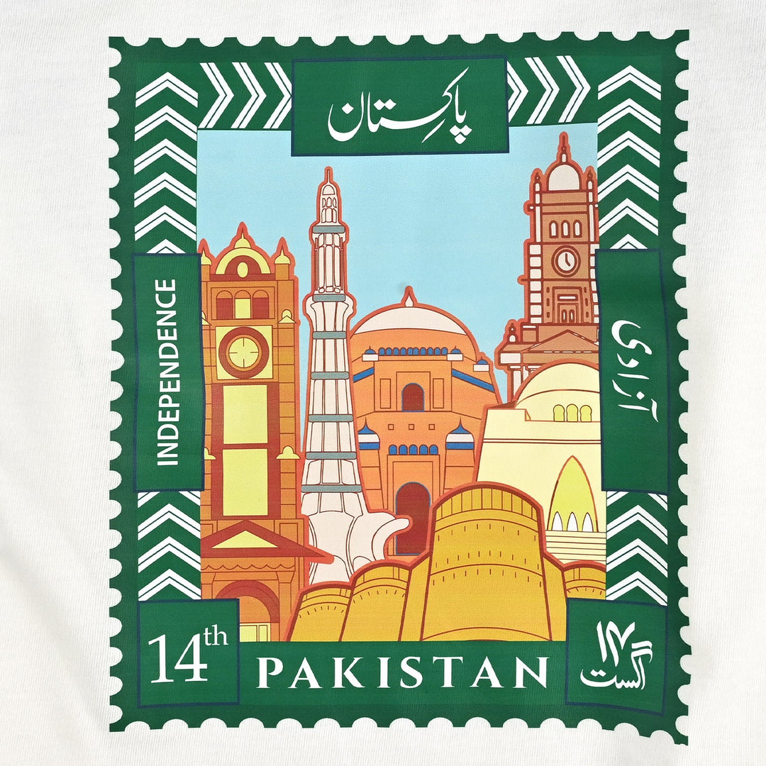 Boys Poly Cotton Jersey T-Shirts H/S HERITAGE OF Globe-Snow White