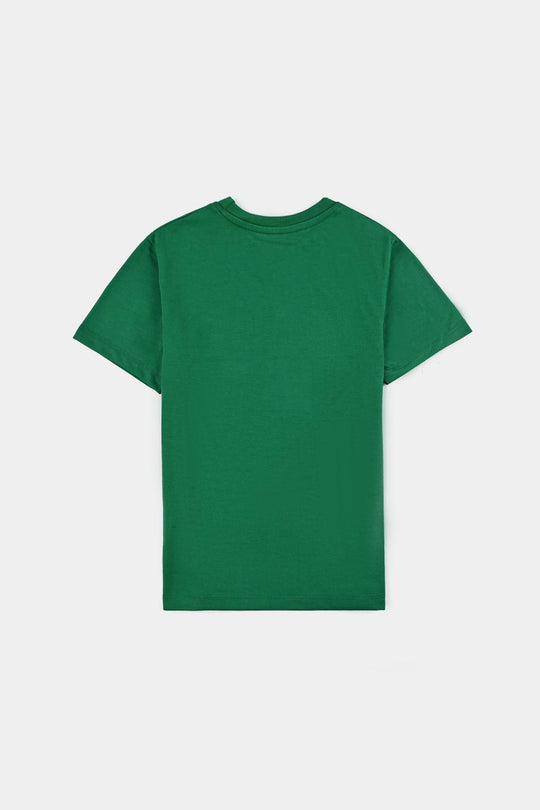 Girls Poly Cotton Jersey T-Shirt H/S SHINING STAR-Joly Green