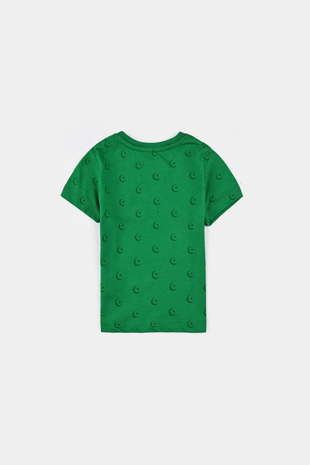 Infant Boys Poly Cotton Jersey Knitted Suit JEEVAY Globe-Joly Green