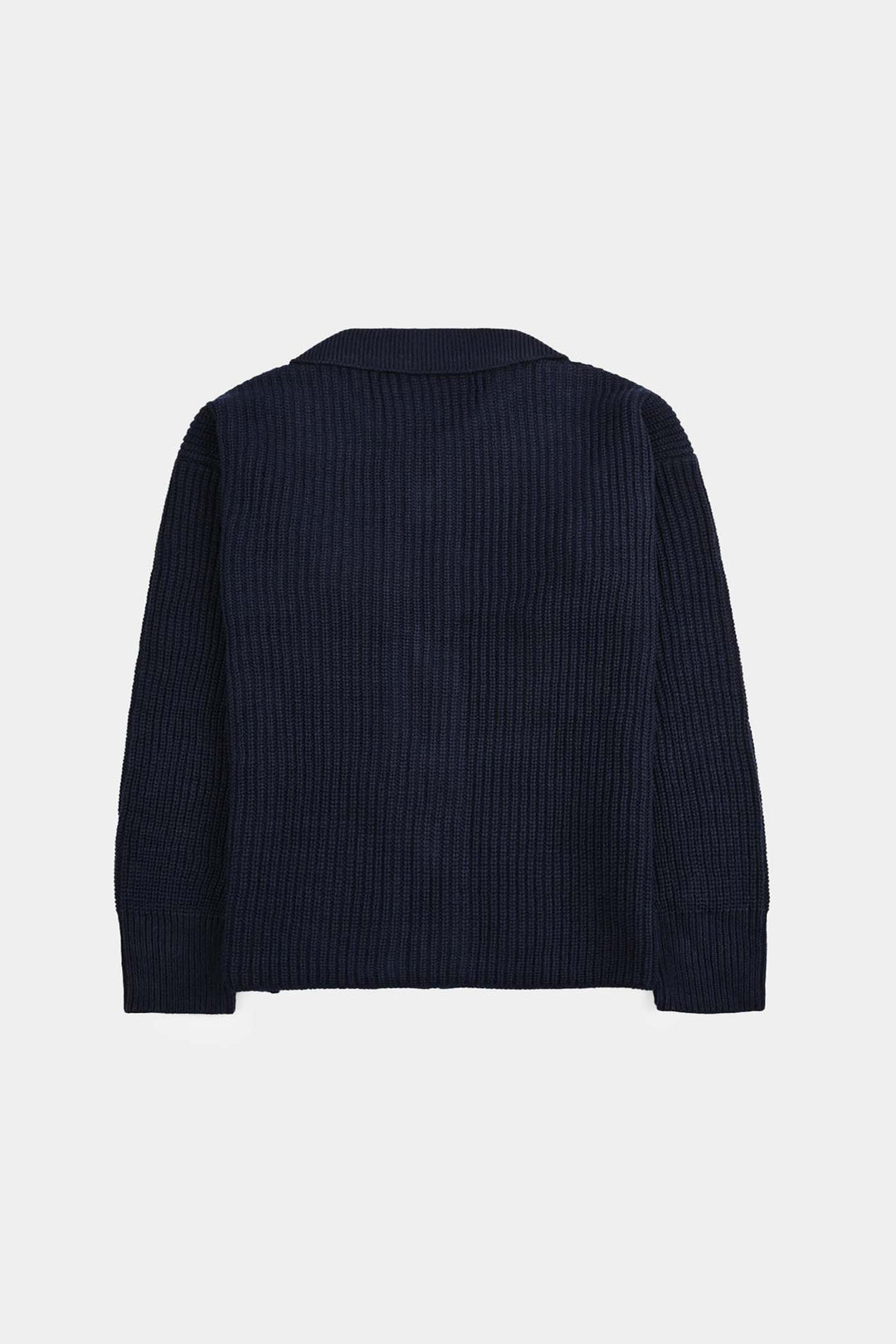 Girls Acrylic Sweater-Zipper-Teal.Blue