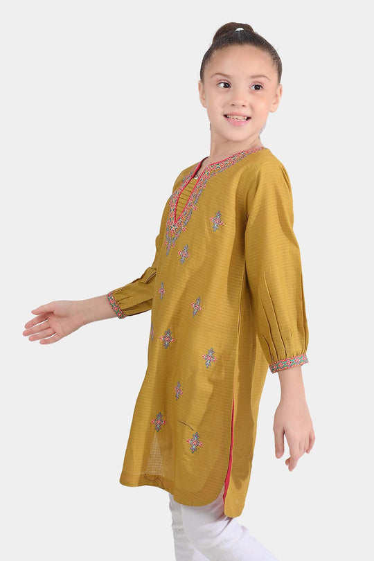 Girls Cotton Emb Kurti Maheru-Dhani
