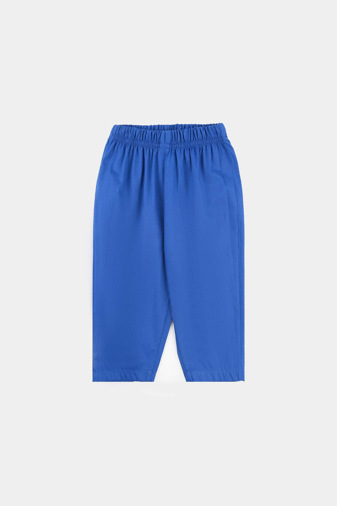 Infant Boys Cotton Poplin Kurta Pajama (Basic)-BLUE