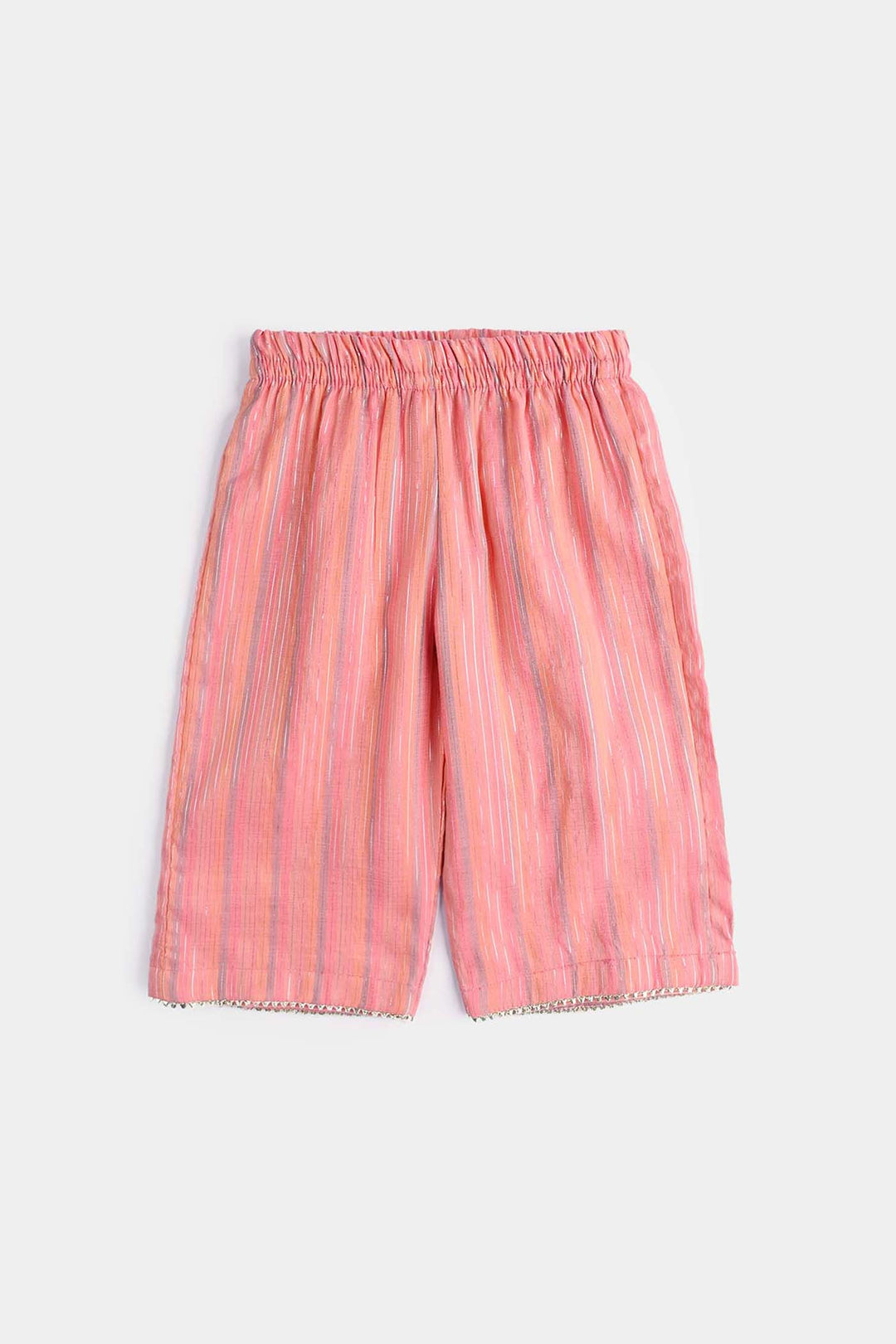 Infant Girls Jacquard 2Pcs Little Blush-Peach