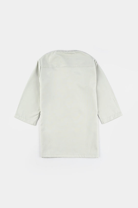 Infant Boys Poly Viscose Kurta Pajama (Lurex Dots)-P.Green