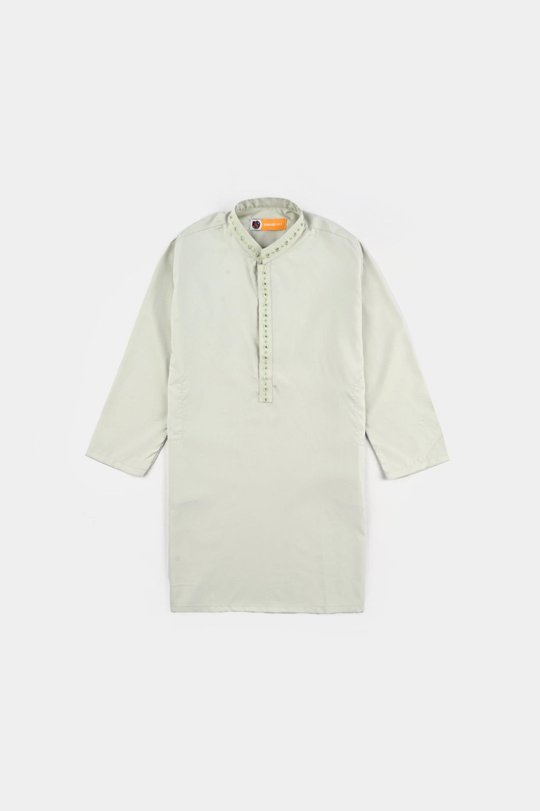 Boys Poly Viscose Kurta Pajama (Lurex Dots)-P.Green