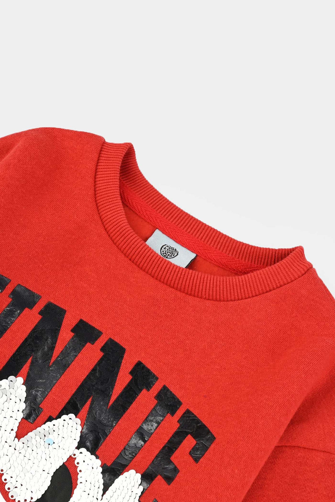 Girls Fleece Sweatshirt Character-RED