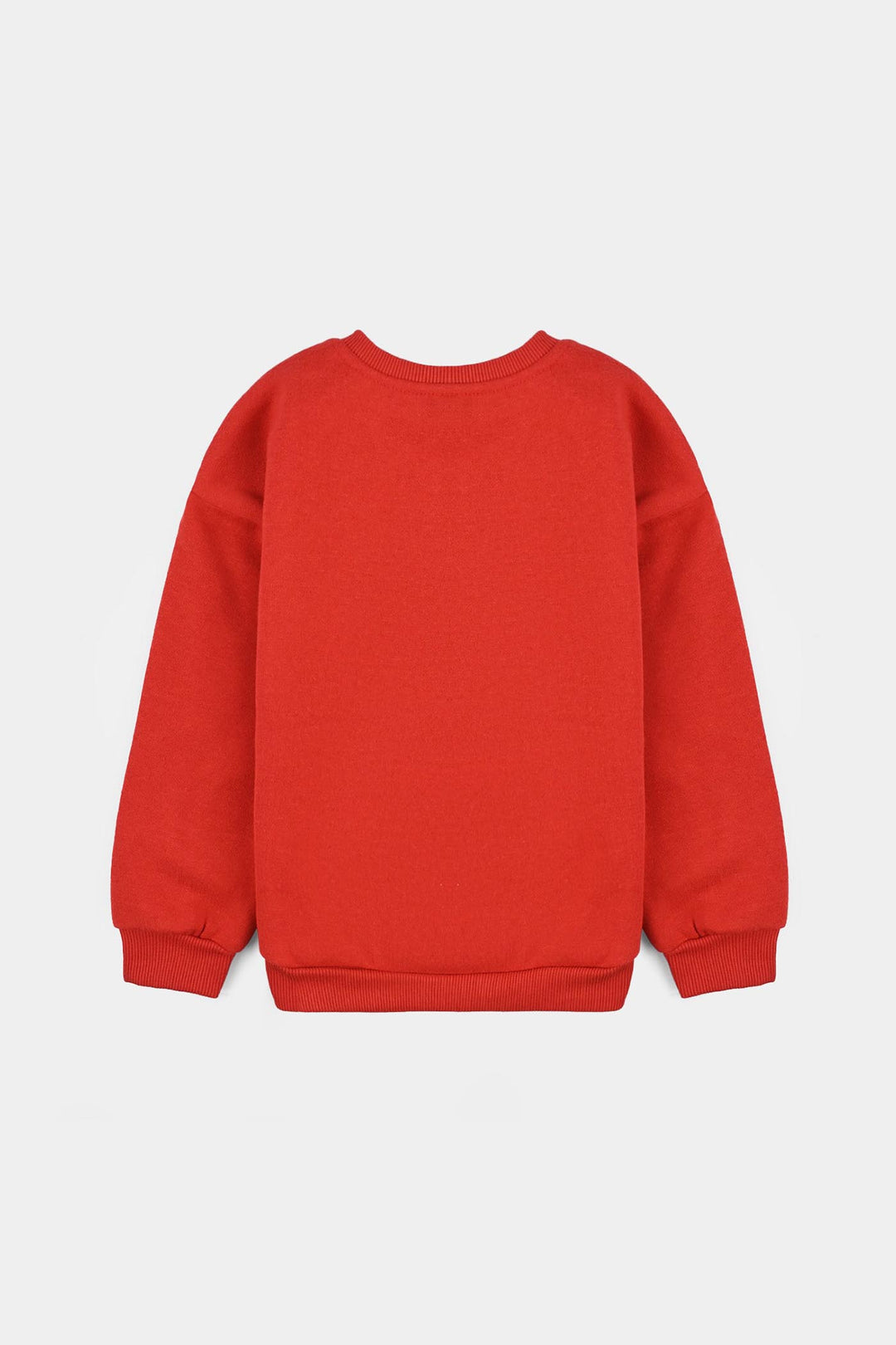 Girls Fleece Sweatshirt Character-RED