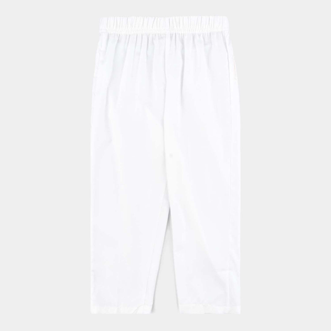 Boys Poly Viscose 3 Piece Suit-White