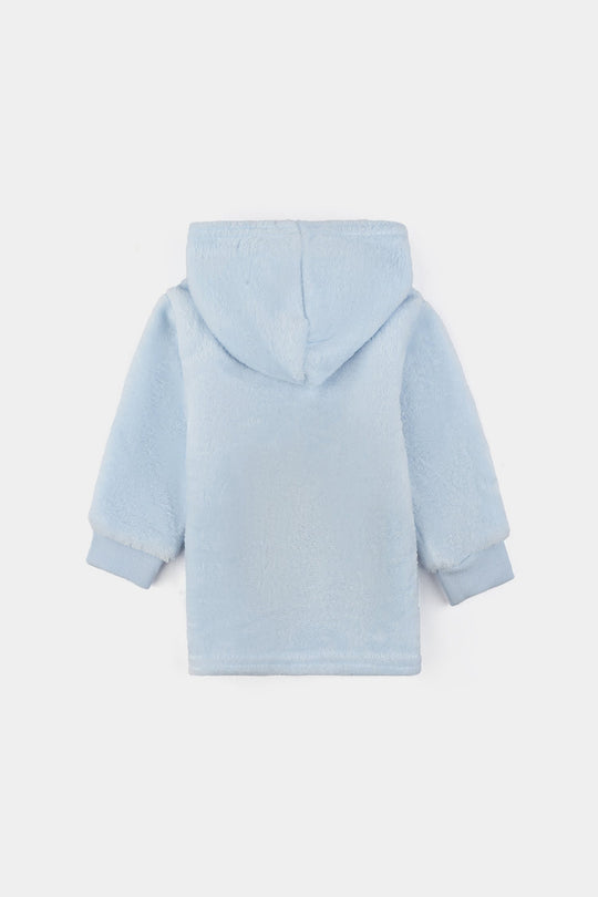 Infant Boys Faux fur Suit-BLUE