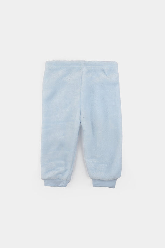 Infant Boys Faux fur Suit-BLUE