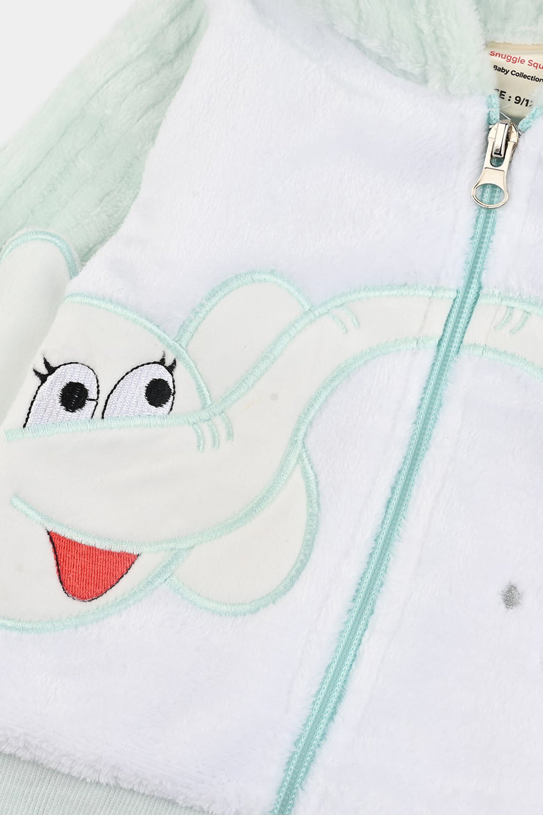 Infant Boys Faux fur Suit-GREEN