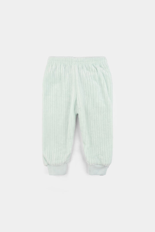 Infant Boys Faux fur Suit-GREEN