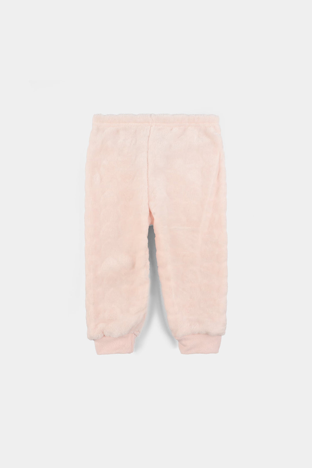 Infant Boys Sherpa Suit-White