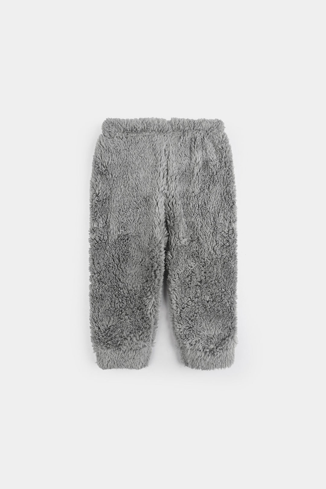 Infant Boys Faux Fur Suit - GREY