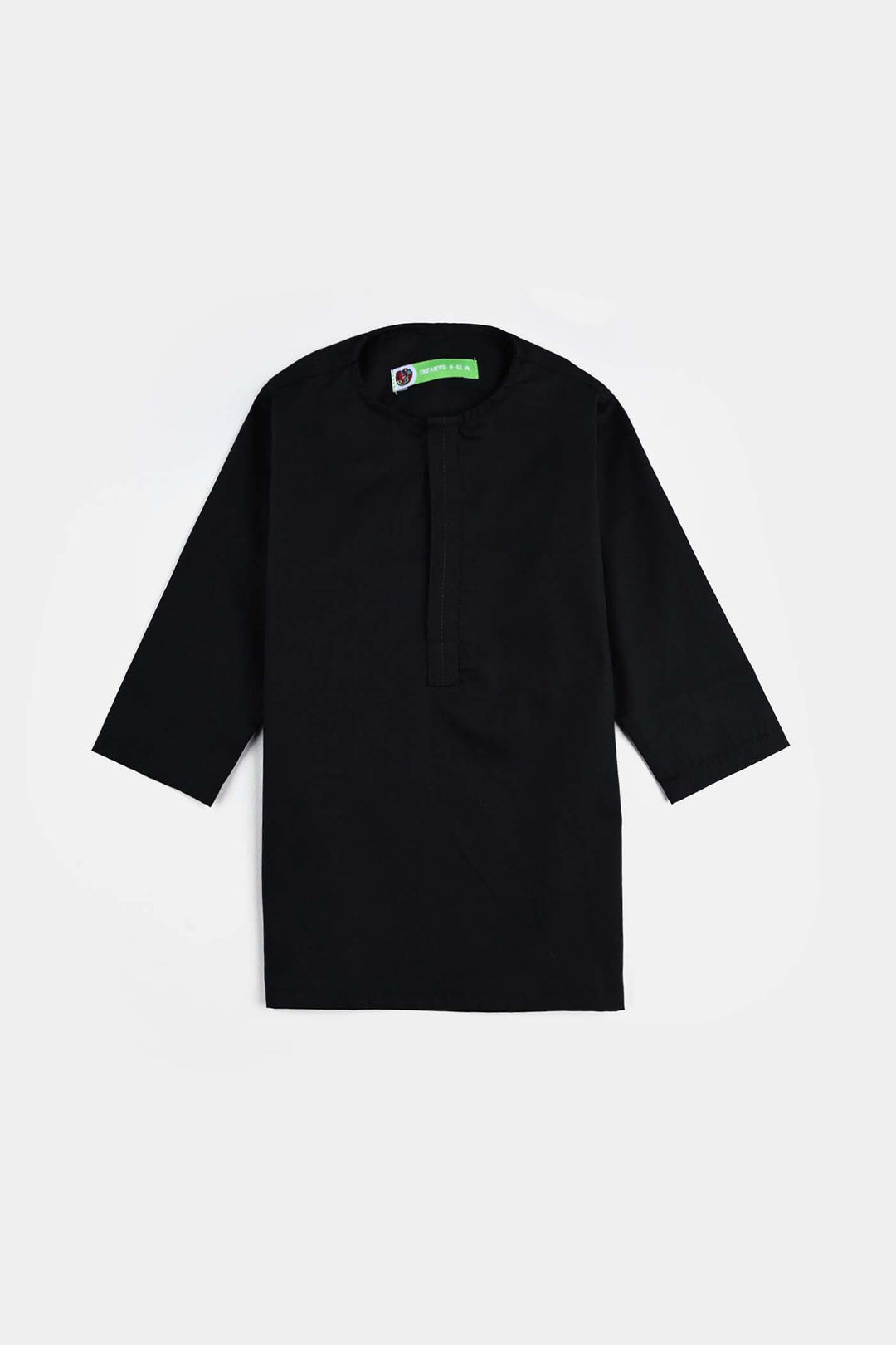 Infant Boys Cotton Poplin 3 Piece Suit-BLACK