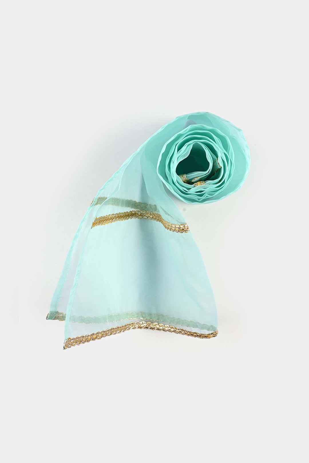 Girls poly cambric 3Pcs Phool Patti-BLACK