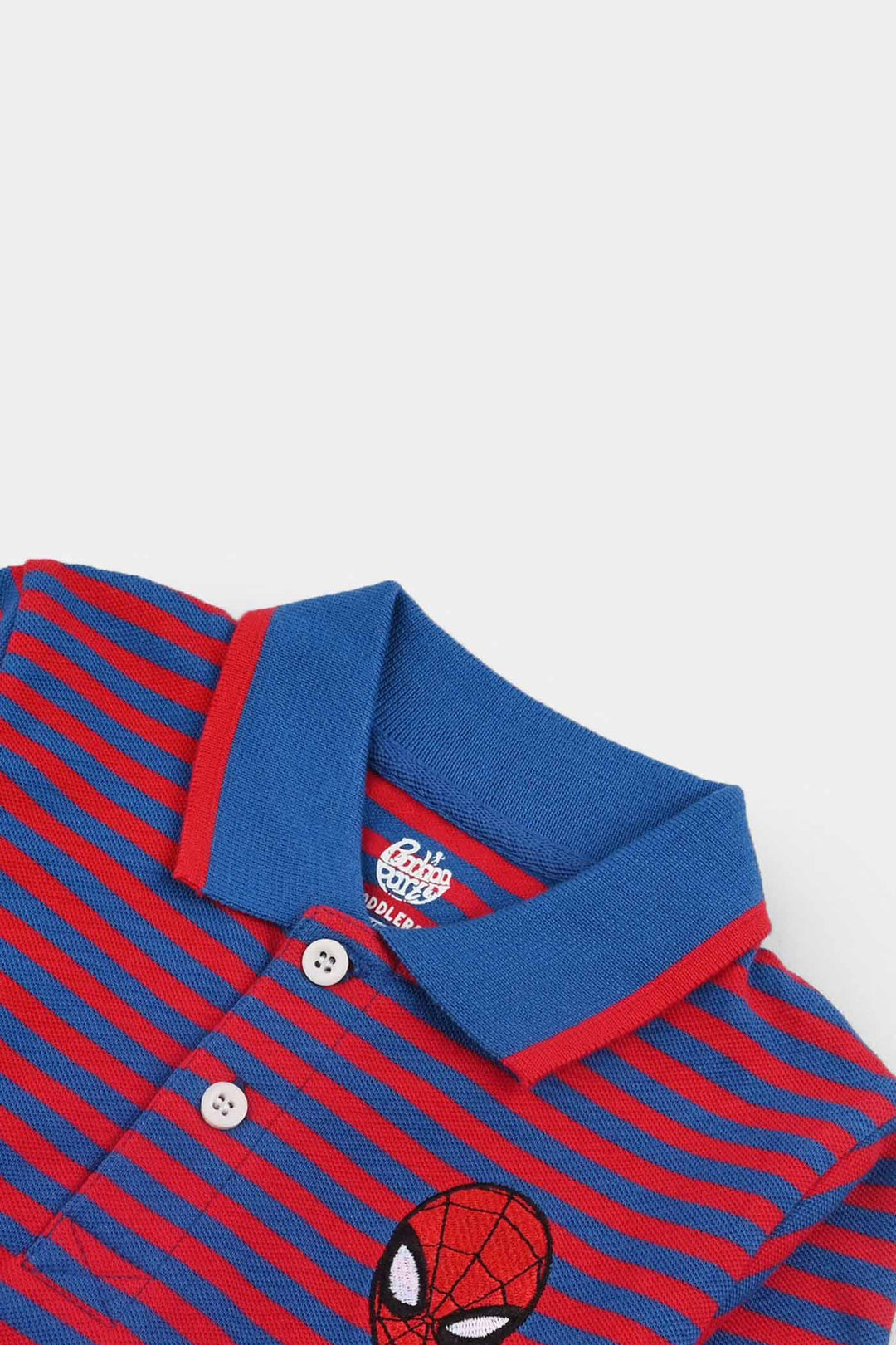 Boys Jumbo Pique Polo F/S-C.Blue
