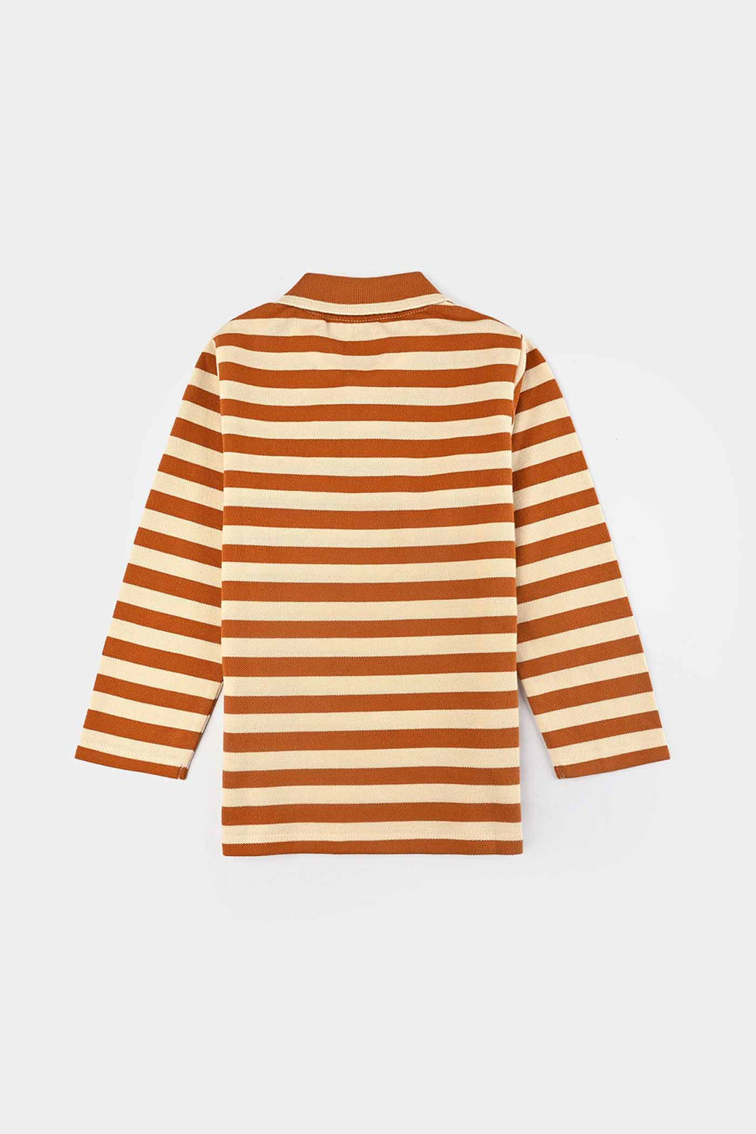 Boys Jumbo Pique Polo F/S Amazing-Ash Pumpkin