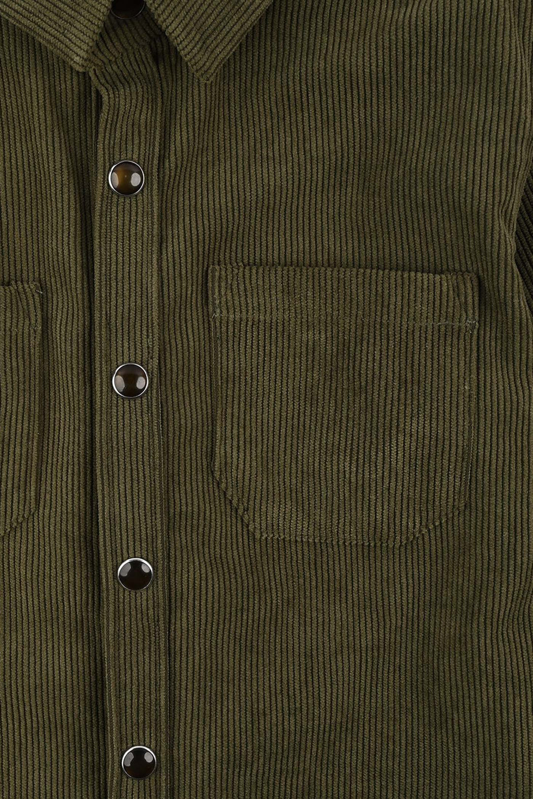 Boys Corduroy Shirt F/S (Ever cord) - Olive