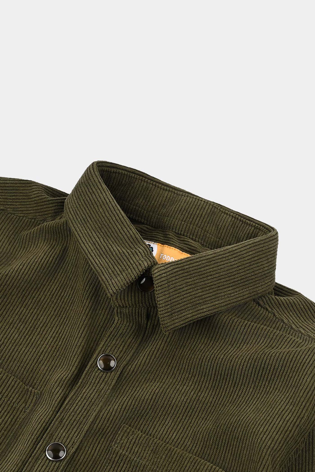 Boys Corduroy Shirt F/S (Ever cord) - Olive