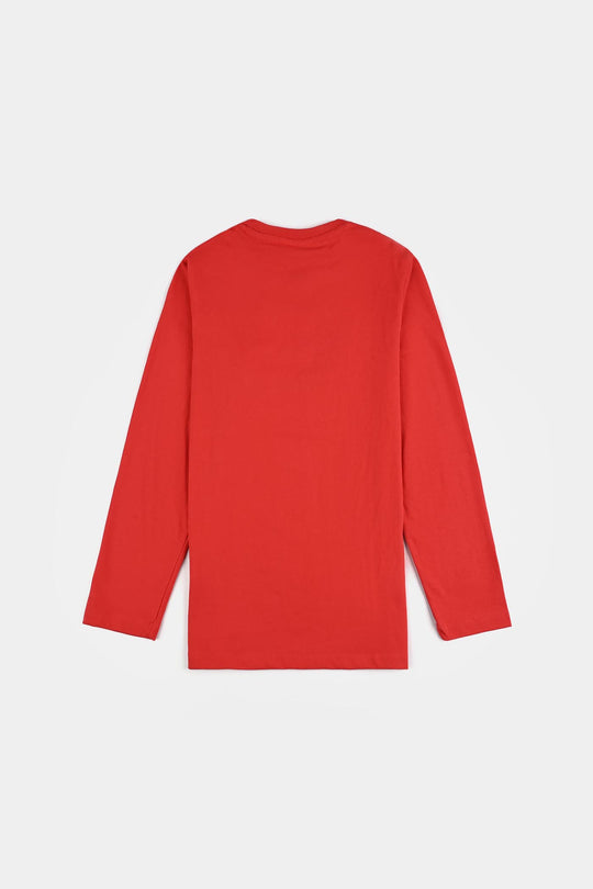 Girls Cotton Jersey T-Shirt F/S Cousin (Noun)-H.R.Red