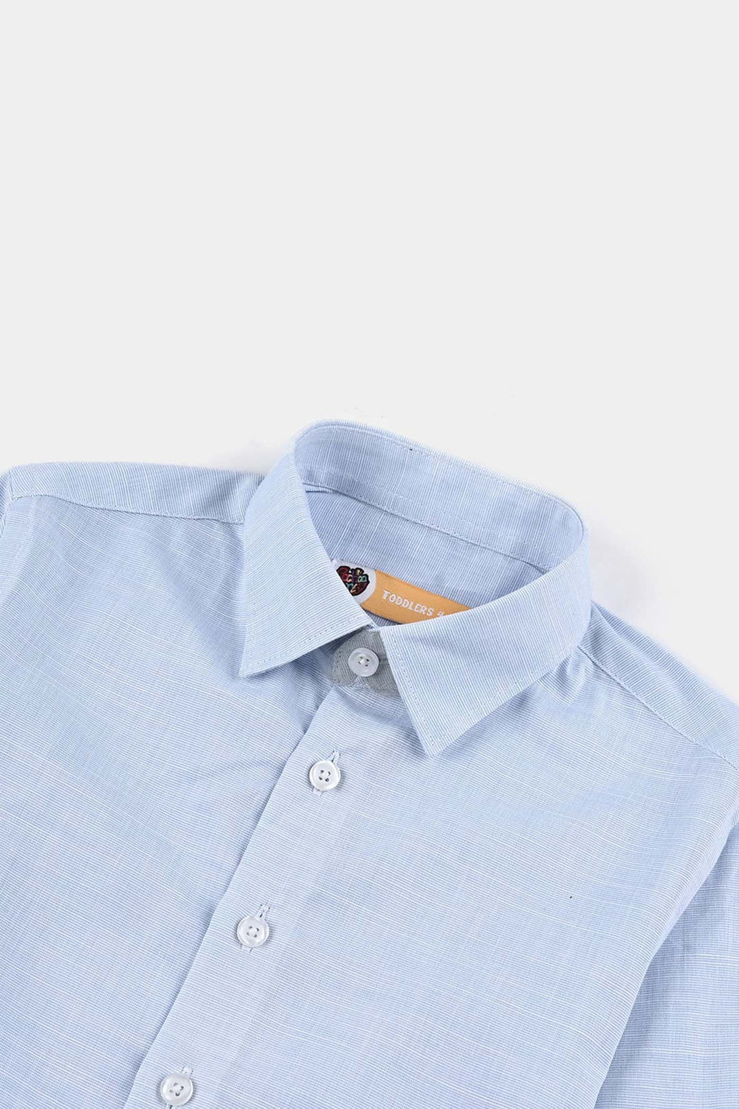 Boys Cotton Formal Shirt - Light Blue