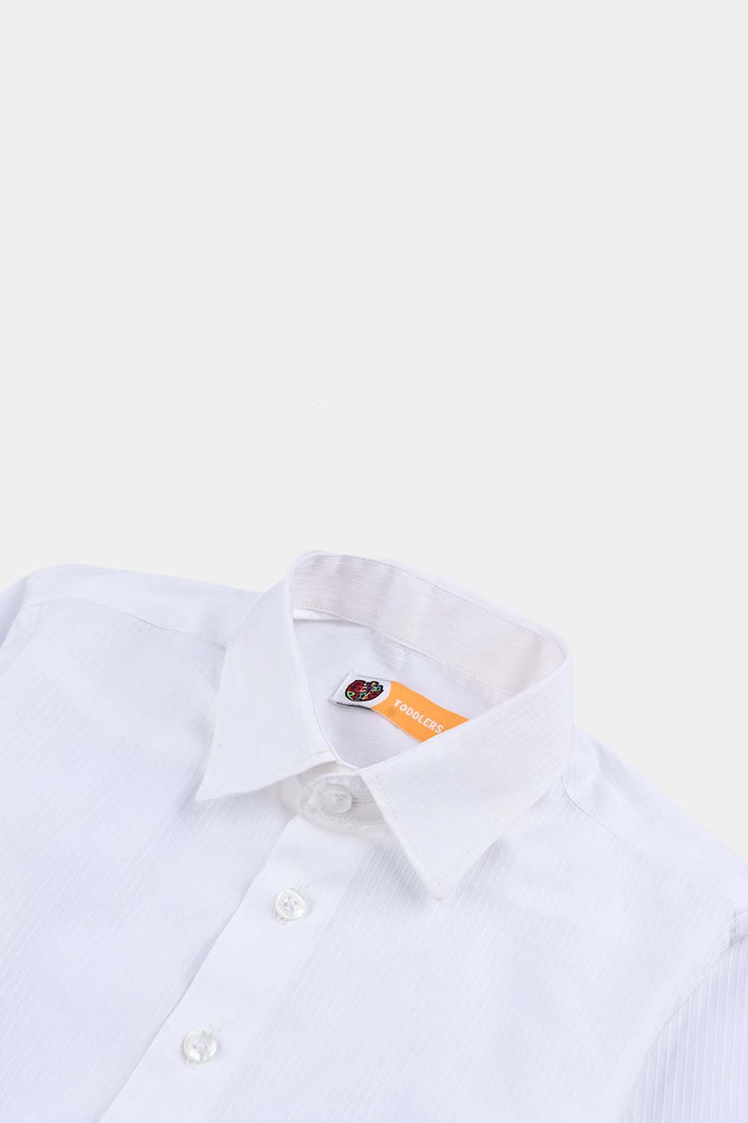 Boys Cotton Formal Shirt  - WHITE