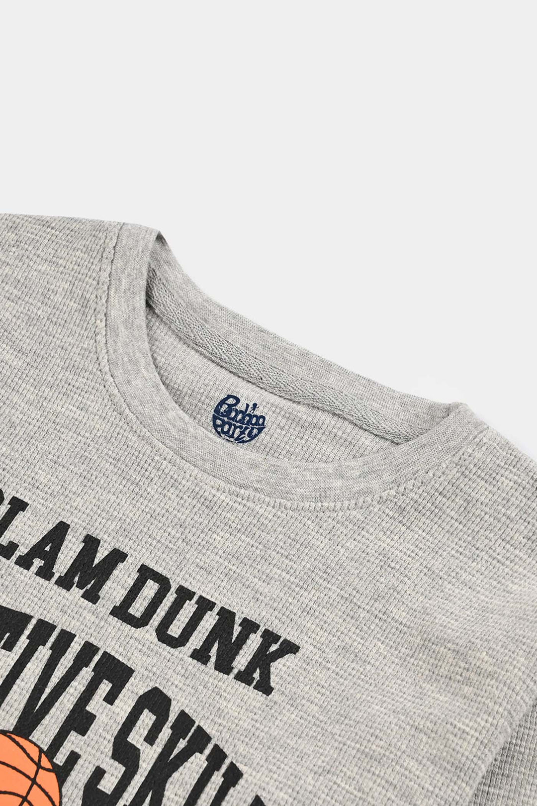 Boys Thermal T-Shirt F/S Creative Skill-Htr Grey