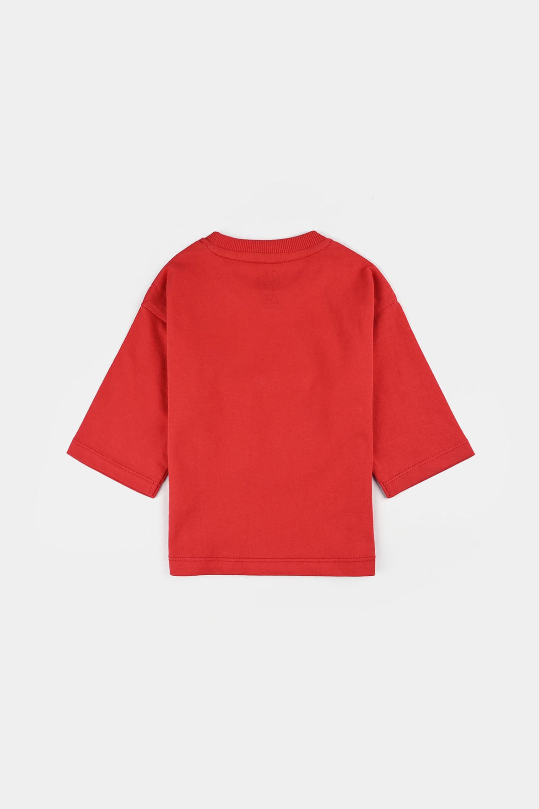 Infant Girls Cotton Jersey T-Shirt - Red