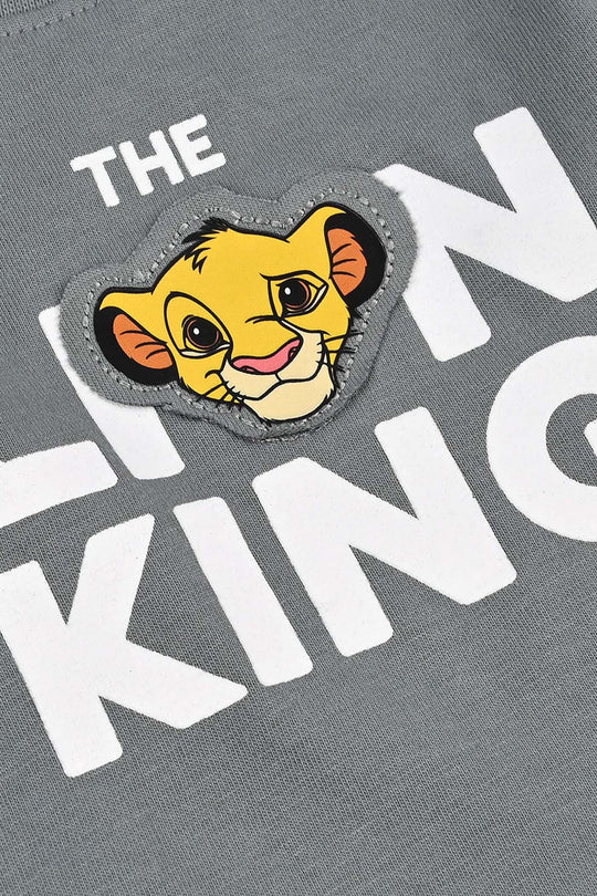 Infant Boys Cotton Jersey T-Shirt F/S Lion King