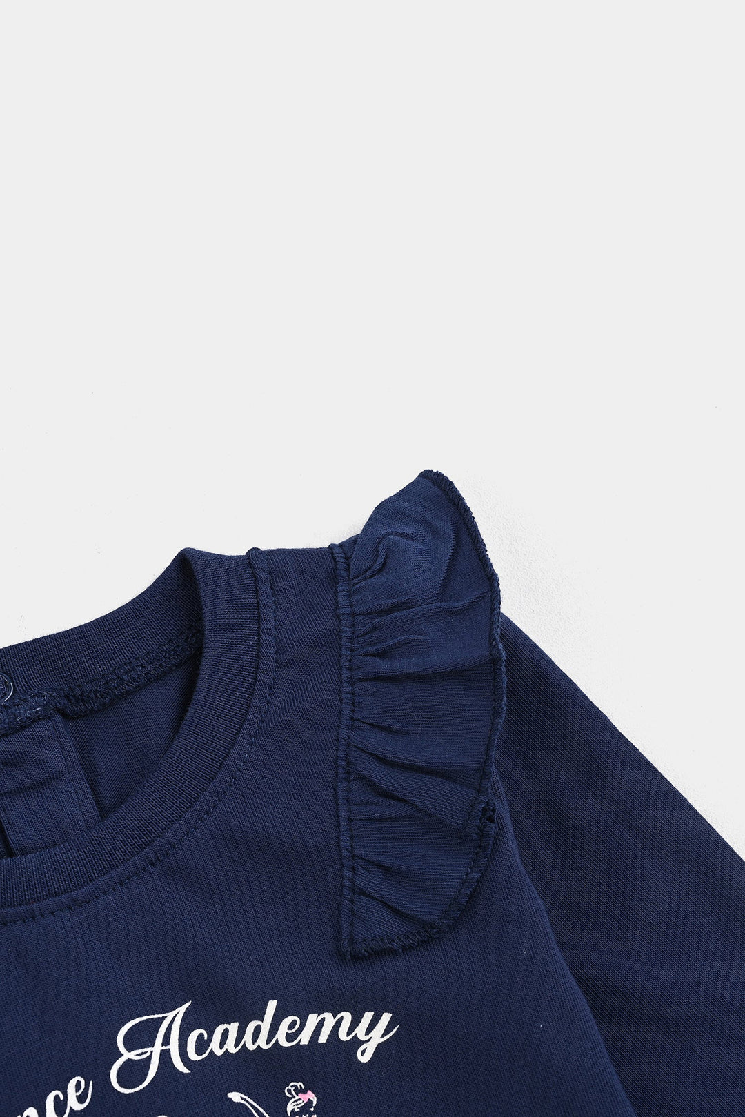 Infant Girls Cotton Jersey T-Shirt F/S Dance Academy-NAVY