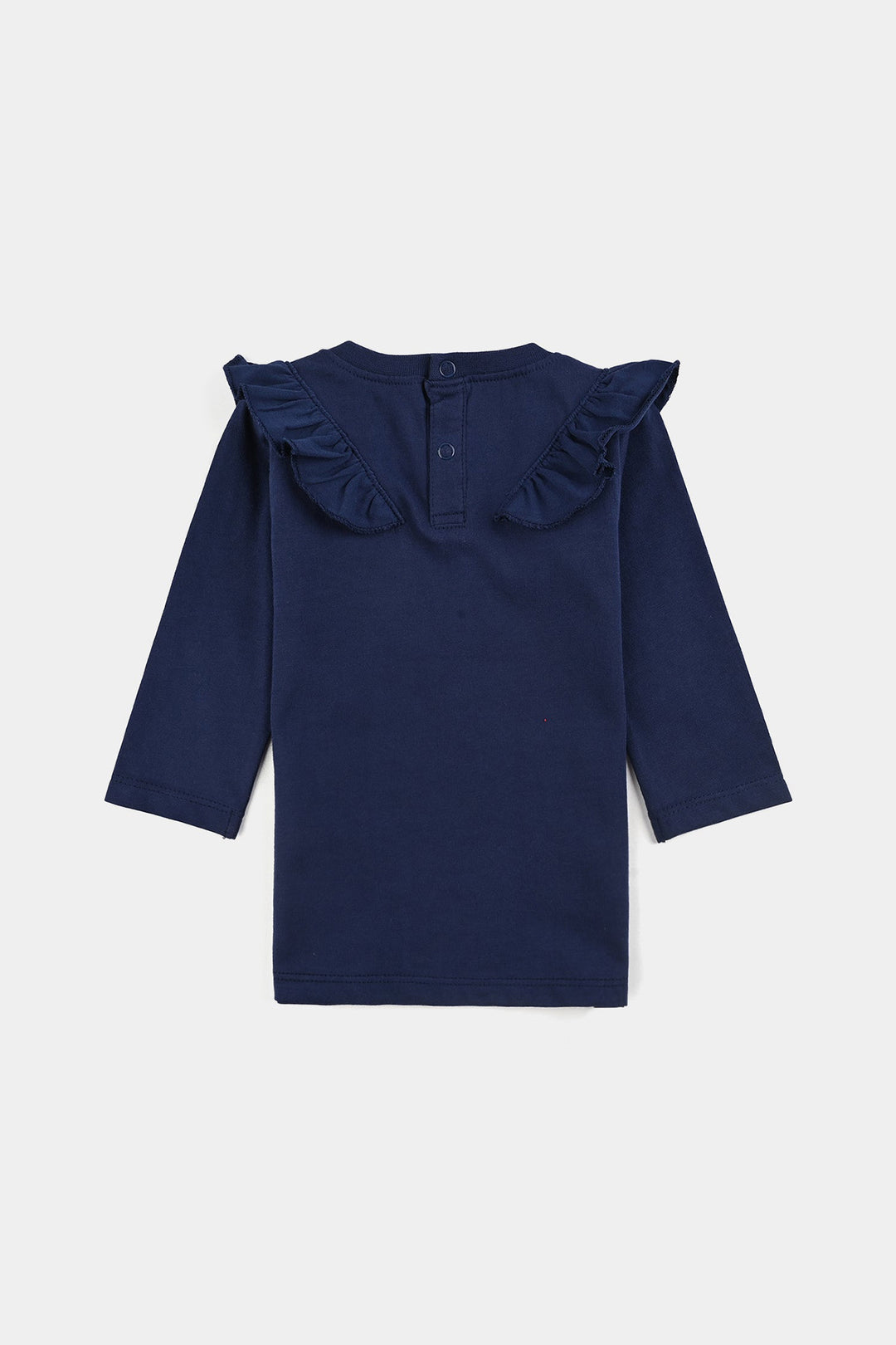 Infant Girls Cotton Jersey T-Shirt F/S Dance Academy-NAVY