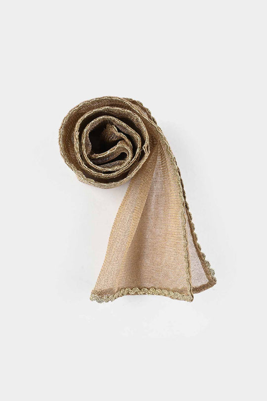 Infant Girls Velvet Fancy 3Pcs Gumaan-MAROON