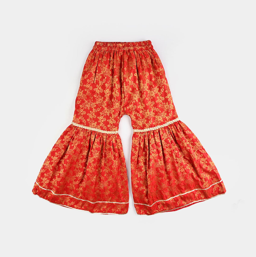 Girls Velvet 3Pcs Noor-Navy Blue