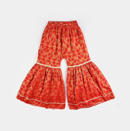 Girls Velvet 3Pcs Noor-Navy Blue