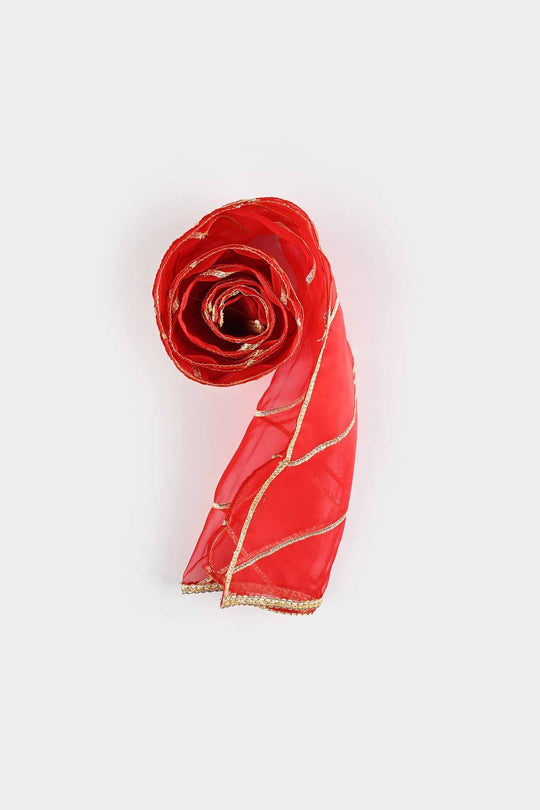 Girls Velvet 3Pcs Noor-Navy Blue