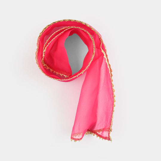 Infant Girls Velvet 3Pcs Neelam-Navy Blue