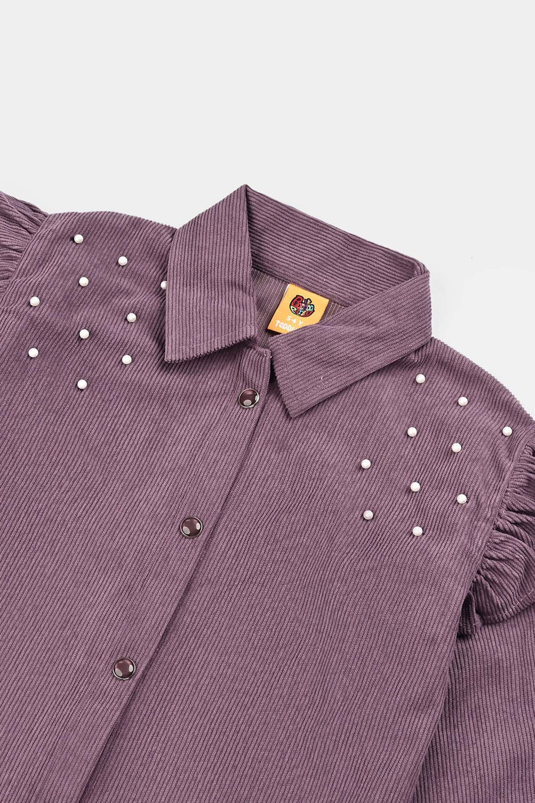 Girls Corduroy Co-Ord Set-LAVENDER