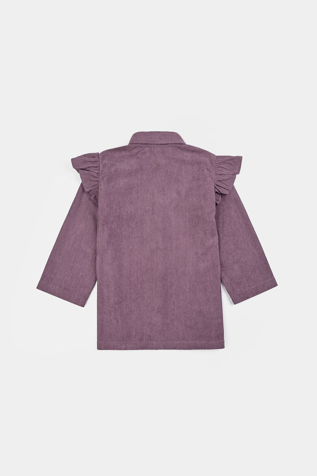Girls Corduroy Co-Ord Set-LAVENDER