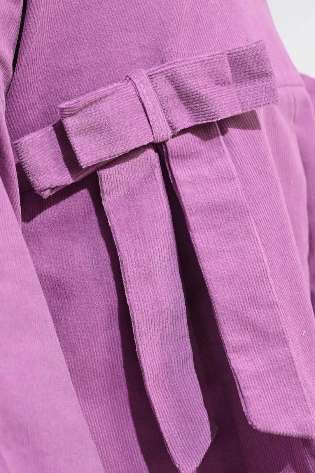 Girls Corduroy Casual Frock Peter Pan