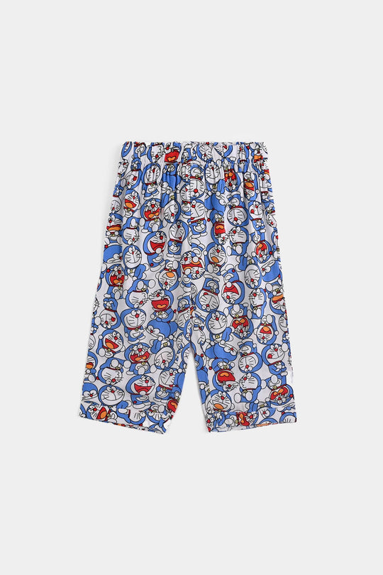 Infant Boys Viscose Night Suit - Multi