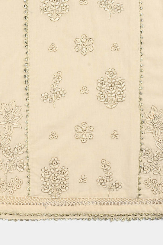 Girls Cotton Poplin 3Pcs Reet-OFF-White