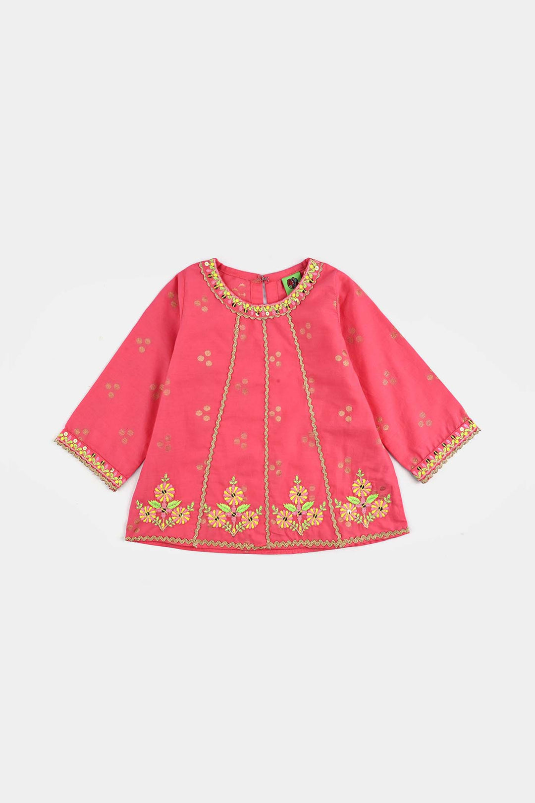 Infant Girls Jacquard 2Pcs Haya