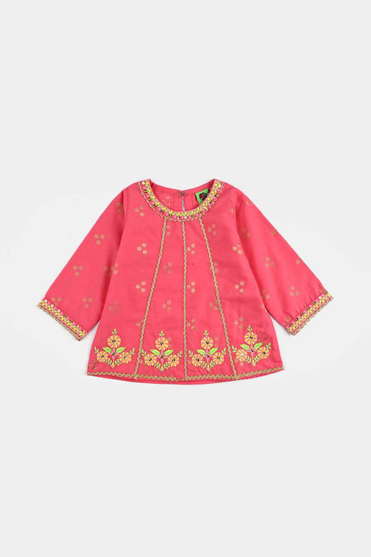 Infant Girls Jacquard 2Pcs Haya