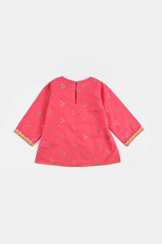 Infant Girls Jacquard 2Pcs Haya