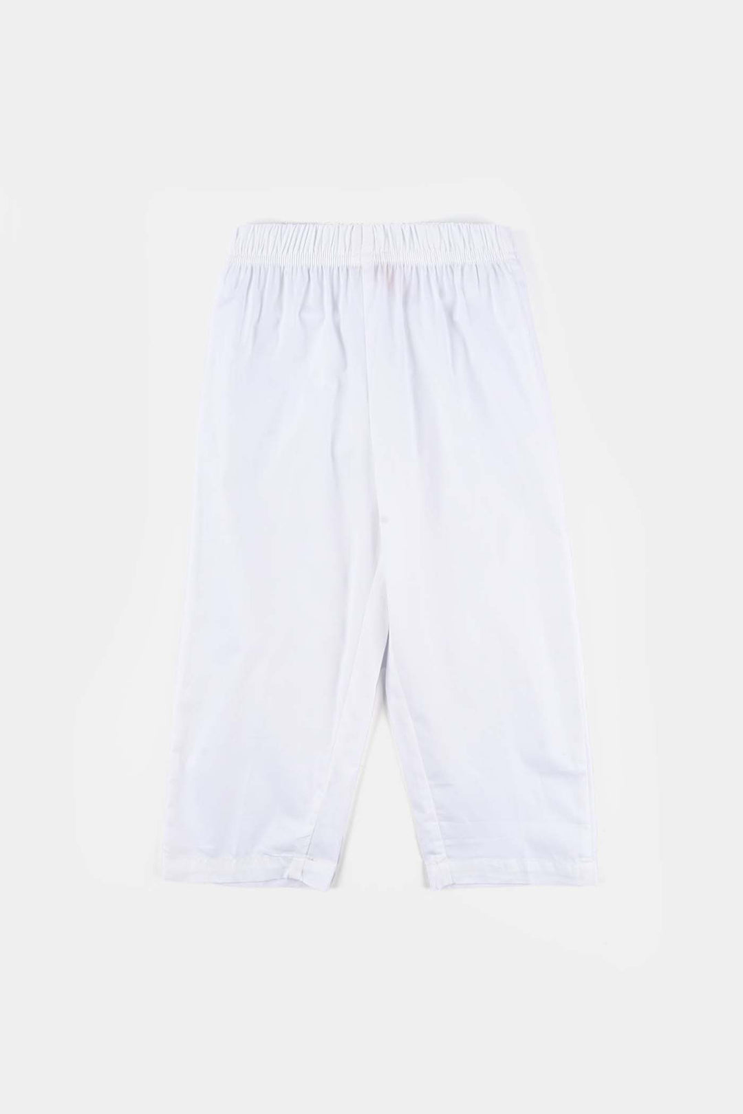 Boys 3 Cotton Poplin Piece Suit (Azadi)-WHITE