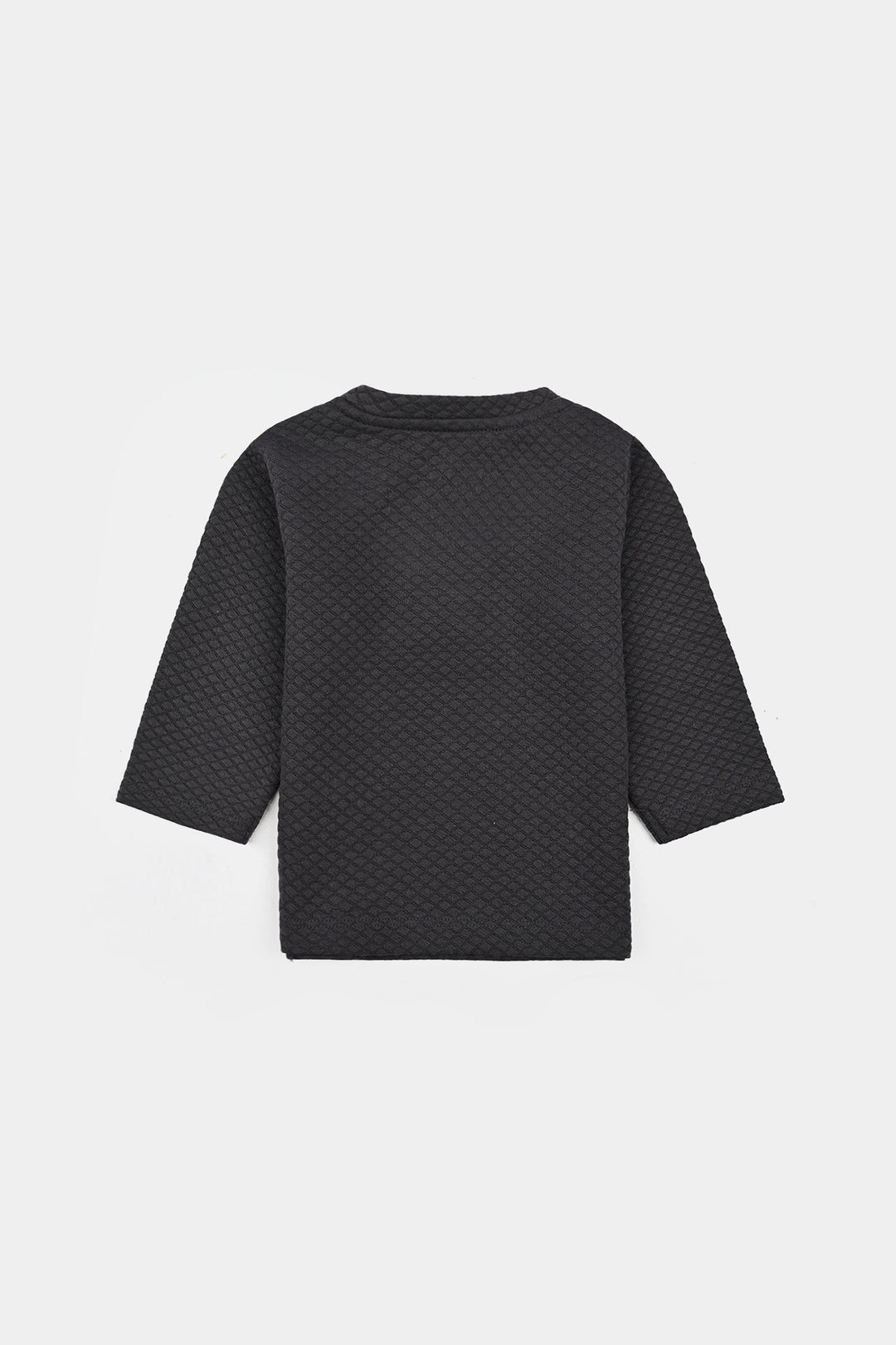 Infant Boys Quilted Suit Character-GREY