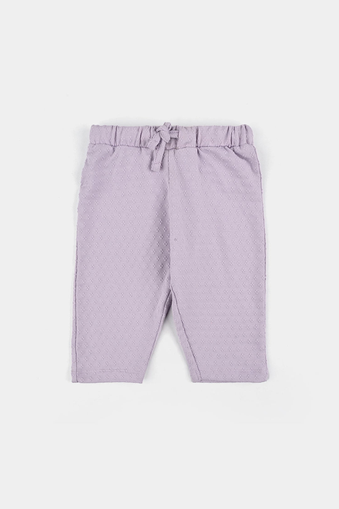 Infant Girls Jacquard Suit BUNNY-Purple