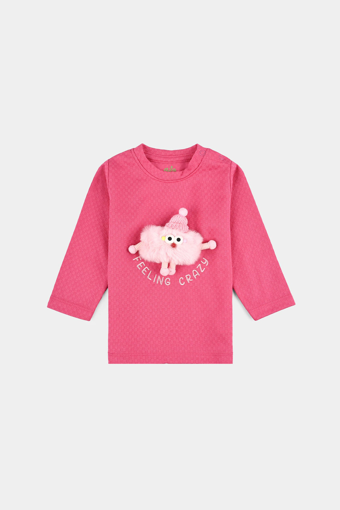 Infant Girls Jacquard Suit FUNKY ME-Pink