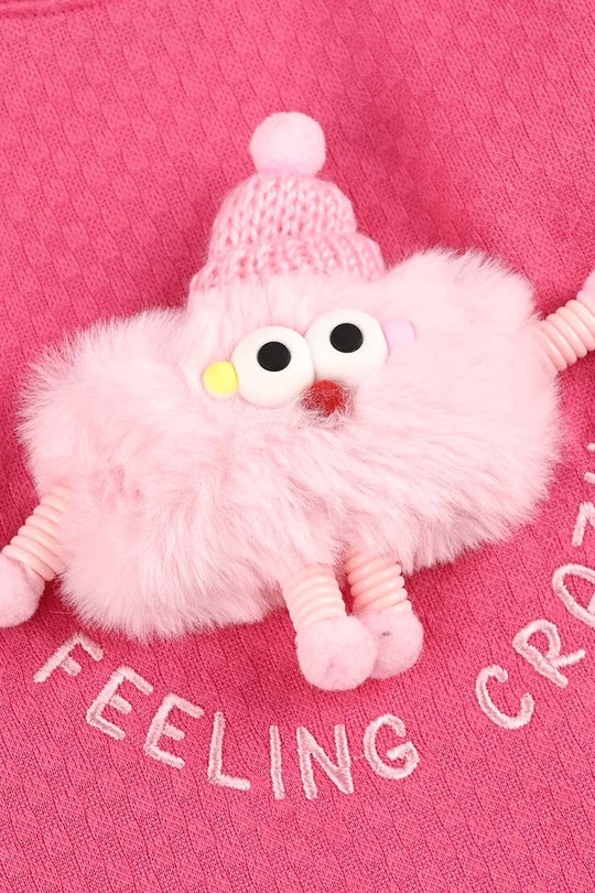 Infant Girls Jacquard Suit FUNKY ME-Pink